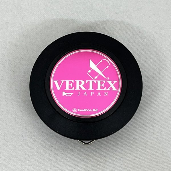画像1: 【限定】Funky Queen VERTEX HORN BUTTON ／ファンキークイーン(ショッキングピンク）) (1)
