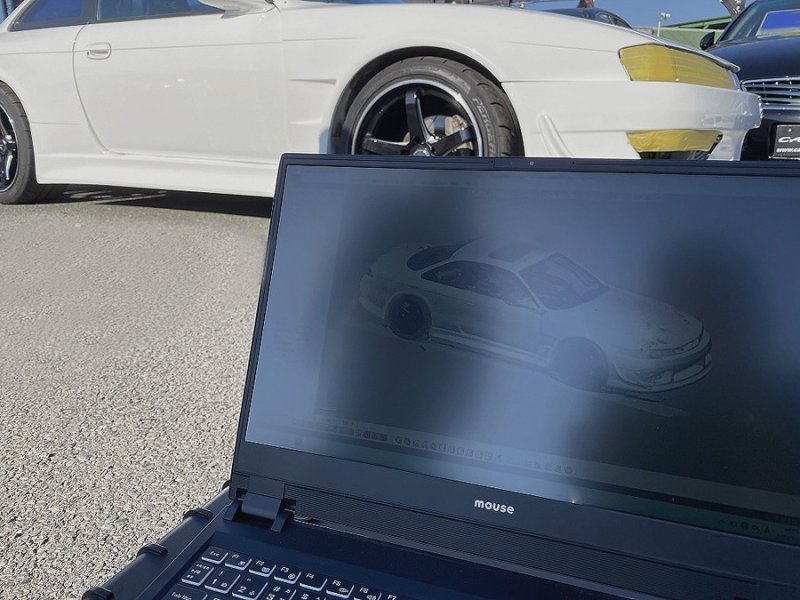 画像3: VERTEX RIDGE S14 SILVIA  White／S14シルビア後期型（ホワイト）ワイドボディ仕様（1/18 Scale）