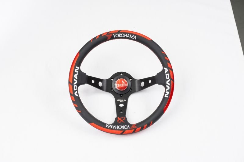 画像6: ADVAN x VERTEX STEERING V2 [世界限定1/300]／ヨコハマタイヤ アドバン　Leather（本革）仕様  (6)
