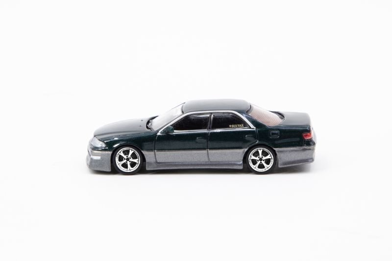 画像4: 1/64　VERTEX JZX100 MARK-2  Dark Green Metallic(ダークグリーンメタリック ）TARMAC Works ダイキャスト (4)