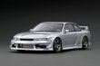 画像1: VERTEX RIDGE S14 SILVIA  Silver／S14シルビア後期型（シルバー）ワイドボディ仕様（1/18 Scale） (1)
