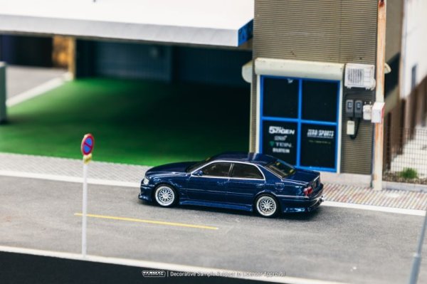 画像3: 1/64  VERTEX Toyota Chaser JZX100 Blue Metallic(ブルメタ)TARMAC Works ダイキャスト (3)