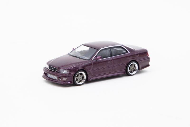 画像4: 【予約・限定】1/64  VERTEX Toyota Chaser JZX100 Purple Metallic（パープルメタ）TARMAC Works ダイキャスト (4)