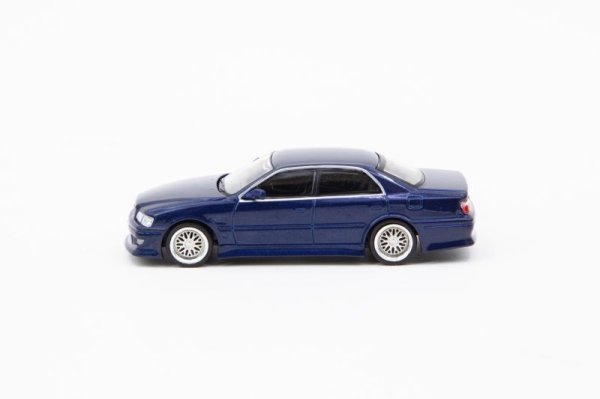 画像7: 1/64  VERTEX Toyota Chaser JZX100 Blue Metallic(ブルメタ)TARMAC Works ダイキャスト (7)