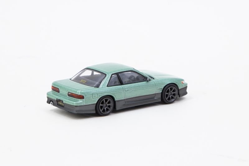 画像7: 1/64 VERTEX Nissan Silvia S13 Green/Gray（グリーン/グレイ）TARMAC Works ダイキャスト (7)