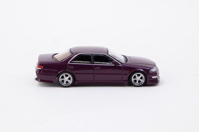 画像9: 【予約・限定】1/64  VERTEX Toyota Mark II JZX100 Purple Metallic （パープルメタ）TARMAC Works ダイキャスト (9)