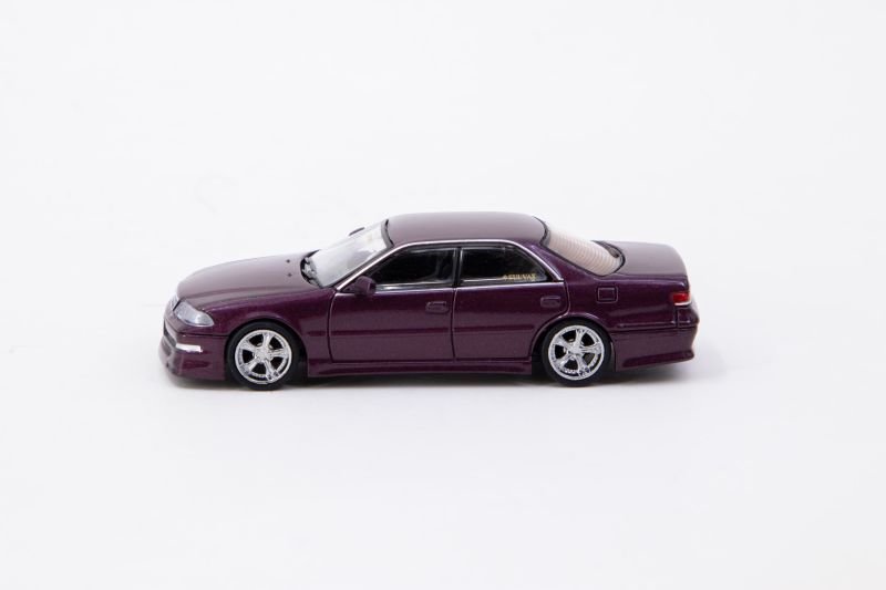 画像8: 【予約・限定】1/64  VERTEX Toyota Mark II JZX100 Purple Metallic （パープルメタ）TARMAC Works ダイキャスト (8)