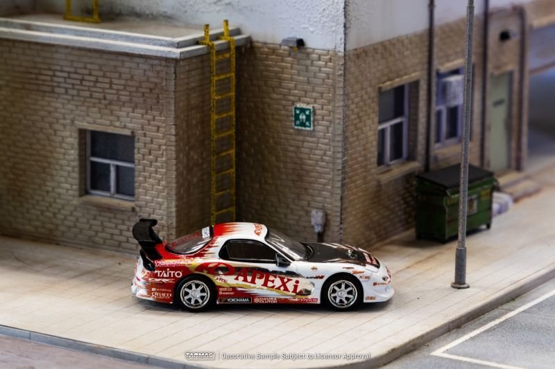 画像5: 【予約・限定】1/64　VERTEX RIDGE A'PEXi Stage-D FD RX-7（(T64G-022-AP2）TARMAC Works ダイキャスト (5)