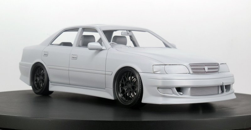 画像1: Ignition Model 1/18 VERTEX JZX100 Chaser White／ヴェルテックス １００チェイサー（ホワイト）1/18 Scale