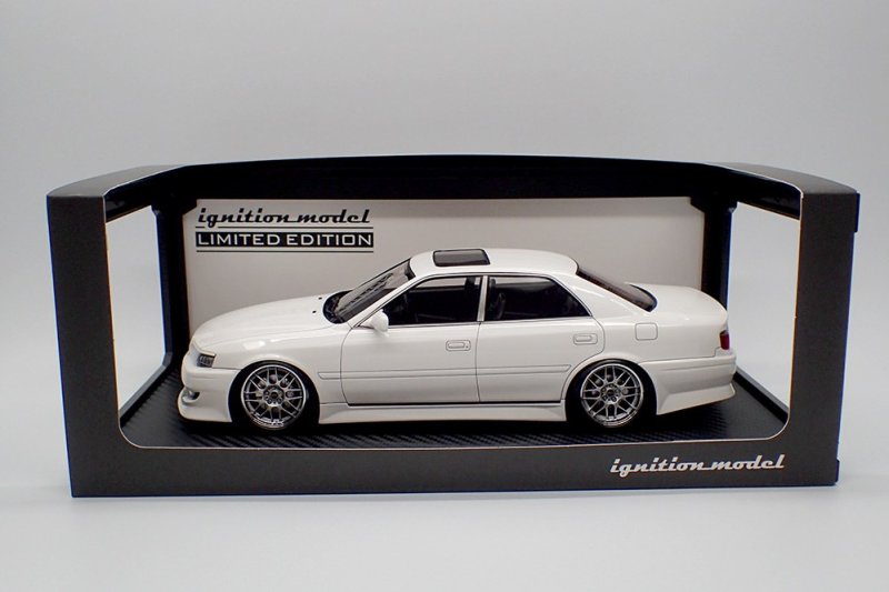 画像13: Ignition Model 1/18 VERTEX JZX100 Chaser White／ヴェルテックス １００チェイサー（ホワイト）1/18 Scale (13)