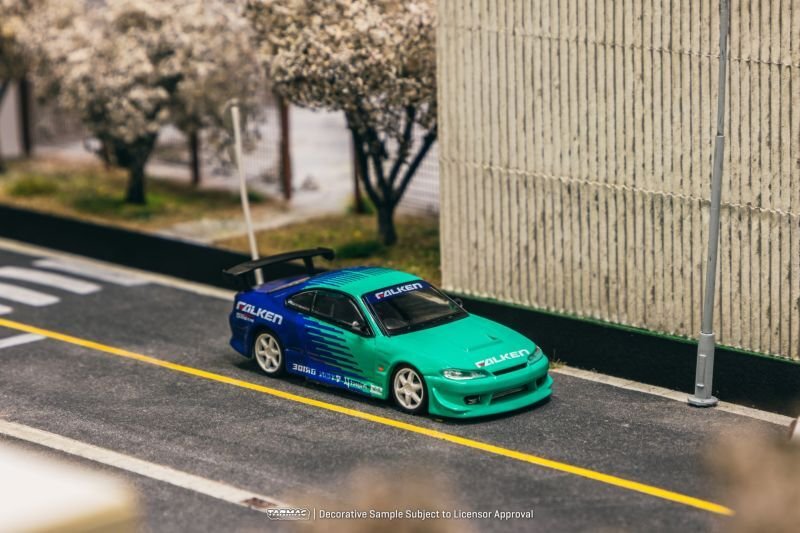 画像4: 【予約・限定】1/64　VERTEX RIDGE NISSAN S15 SILVIA  FALKEN/TARMAC Works ダイキャスト (4)