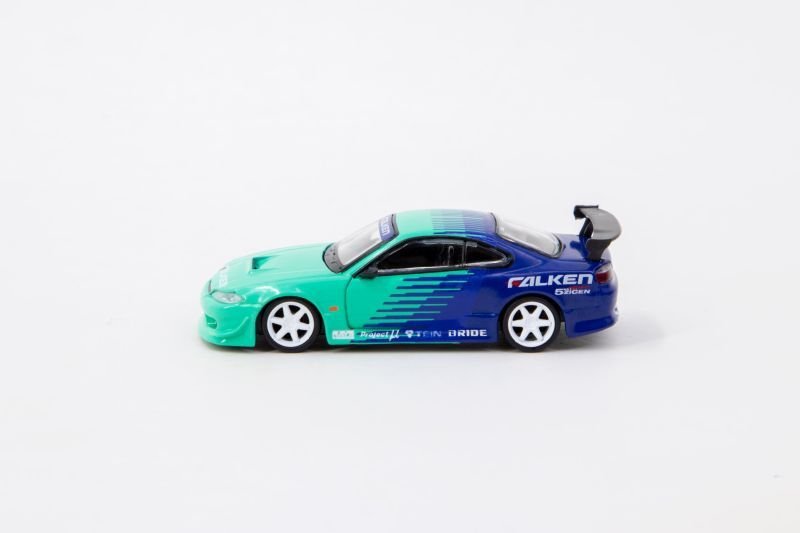 画像7: 【予約・限定】1/64　VERTEX RIDGE NISSAN S15 SILVIA  FALKEN/TARMAC Works ダイキャスト (7)