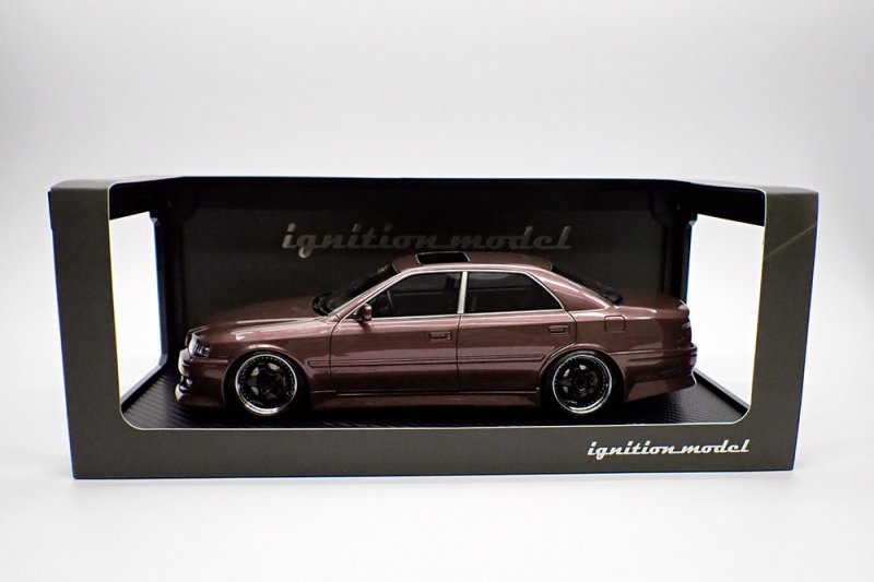 画像12: Ignition Model 1/18 VERTEX JZX100 Chaser Brown Metallic／ヴェルテックス １００チェイサー（ブラウンメタリック）1/18 Scale (12)