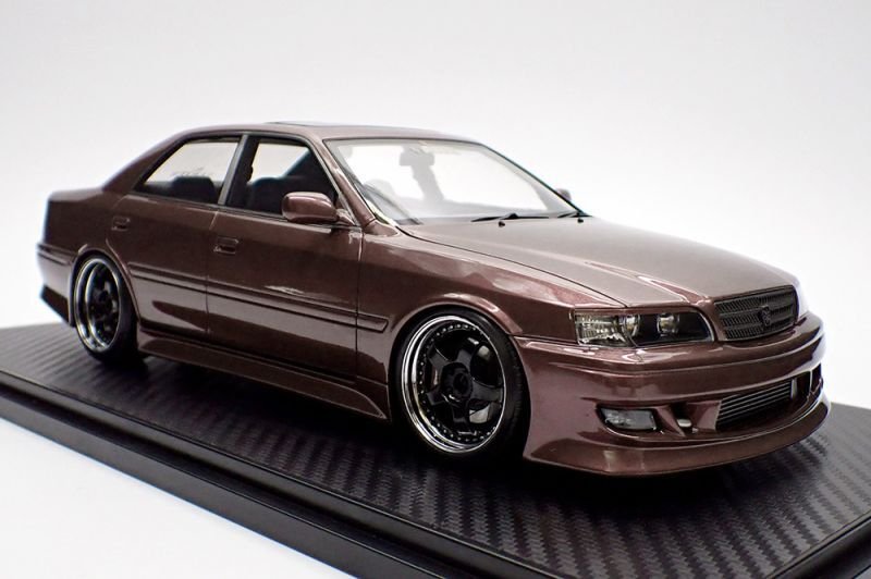 画像1: Ignition Model 1/18 VERTEX JZX100 Chaser Brown Metallic／ヴェルテックス １００チェイサー（ブラウンメタリック）1/18 Scale (1)