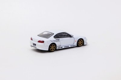 画像2: 【予約・限定】1/64　VERTEX Nissan Silvia S15, White Metallic, Lamley Special Edition/TARMAC Works ダイキャスト