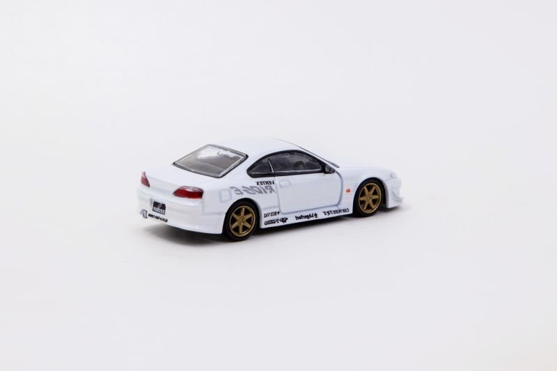 画像5: 【予約・限定】1/64　VERTEX Nissan Silvia S15, White Metallic, Lamley Special Edition/TARMAC Works ダイキャスト (5)