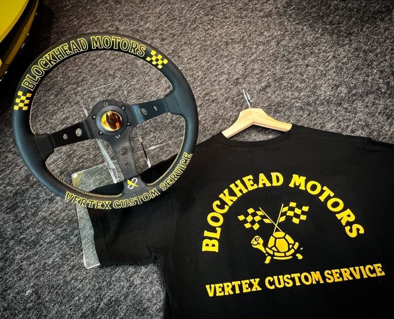 画像8: VERTEX BLOCK HEAD MOTORS Steering（ヴェルテックス ブロックヘッドモータース ステアリング） (8)