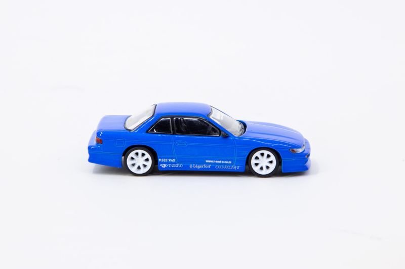 画像9: 【限定】1/64 VERTEX Nissan Silvia S13 BLUE Metallic TOYO TIRES（ブルメタ）TARMAC Works ダイキャスト (9)