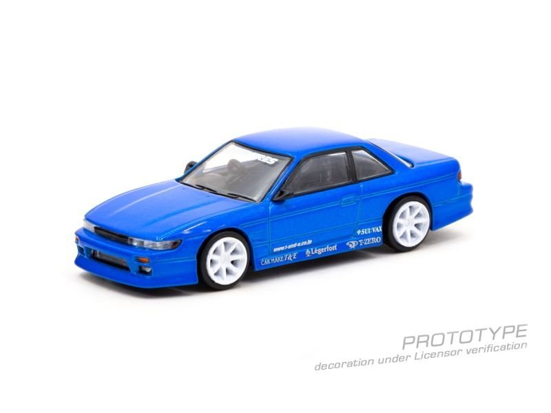 画像5: 【限定】1/64 VERTEX Nissan Silvia S13 BLUE Metallic TOYO TIRES（ブルメタ）TARMAC Works ダイキャスト (5)