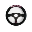 画像1: VERTEX x NEVER CONTENT Collabo Steering FLAT PINK（ヴェルテックス ネバーコンテント 10th記念ステアリング） (1)