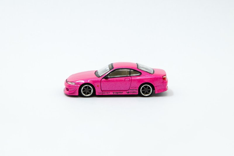 画像5: 【予約・限定】1/64 VERTEX  Nissan Silvia (S15) Pink Metallic) (T64G-023-PI)　TARMAC Works ダイキャスト (5)