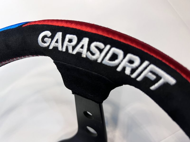 画像6: VERTEX x GARASI DRIFT Collabo Steering SUEDE（ヴェルテックス ガレージドリフトステアリング　スエード） (6)