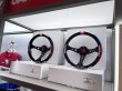 画像1: VERTEX x GARASI DRIFT Collabo Steering SUEDE（ヴェルテックス ガレージドリフトステアリング　スエード） (1)