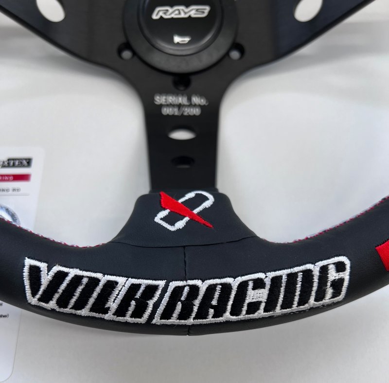 画像5: RAYS xVERTEX VOLK RACING Steering RD（レイズ×ヴェルテックス ステアリング　ヴォルクレーシング　レッド） (5)
