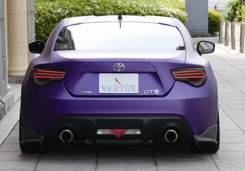 画像3: 【VERTEX】ZN6 86 (ハチロク)/ZC6 BRZ (ビーアールゼット) Rear protector(リヤプロテクター)