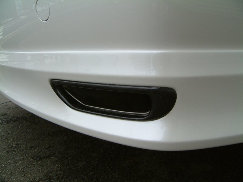 画像1: 【VERTEX】GRX120.121 MARK X（マークX）エキゾーストガーニッシュ（FRP） (1)