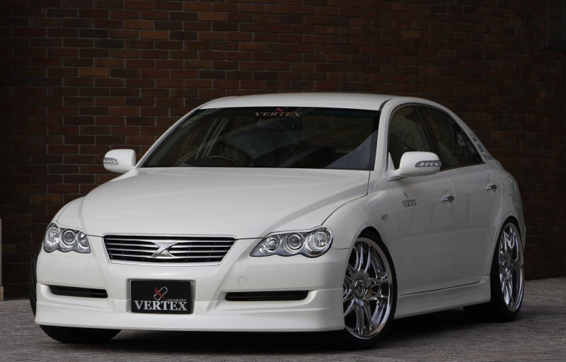 画像2: 【VERTEX】GRX120/121 MARK X（マークX）Front Half（フロントハーフスポイラー） (2)