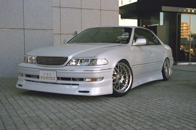 画像2: 【VERTEX】JZX/GX 100,101,105 MARK II（マーク２）Front Half（フロントハーフスポイラー）
