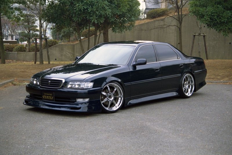 画像2: 【VERTEX】JZX/GX 100,101,105 CRESTA（クレスタ）Front Half（フロントハーフスポイラー） (2)