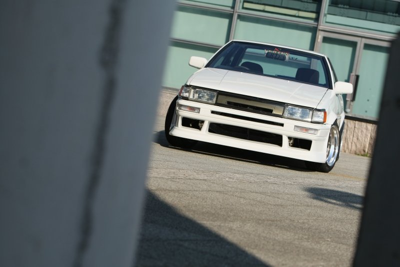 画像1: 【VERTEX】AE86 LEVIN (ハチロク レビン) Front Bumper（ フロントバンパースポイラー）
