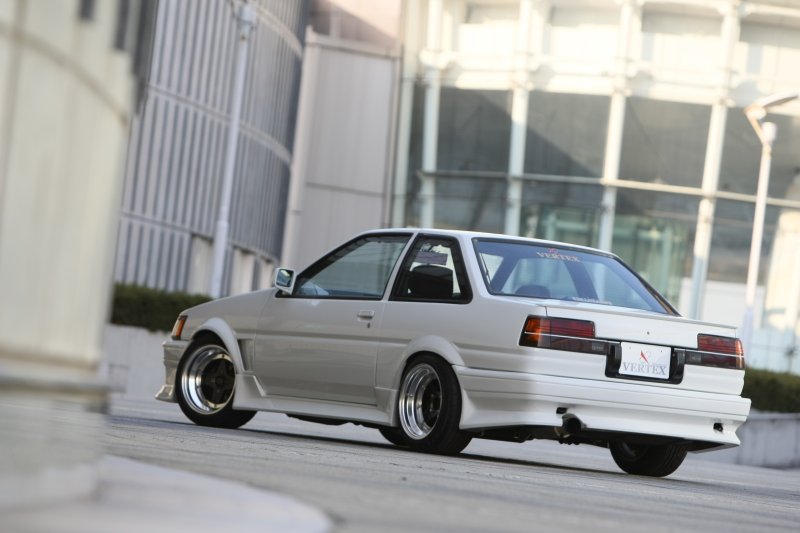 画像12: 【VERTEX】AE86 LEVIN (ハチロク レビン) Rear Bumper（リヤバンパースポイラー） (12)