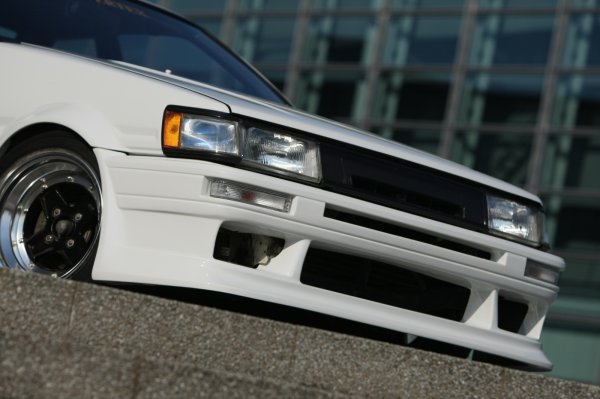 画像1: 【VERTEX】AE86 LEVIN (ハチロク レビン) Front Bumper（ フロントバンパースポイラー） (1)