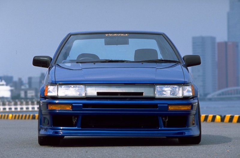 画像14: 【VERTEX】AE86 LEVIN (ハチロク レビン) Front Bumper（ フロントバンパースポイラー） (14)