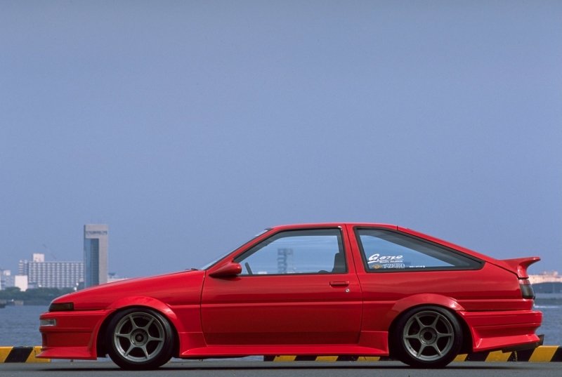 画像3: 【VERTEX】AE86 TRUENO（ハチロク トレノ）3P kit（3点キット） (3)