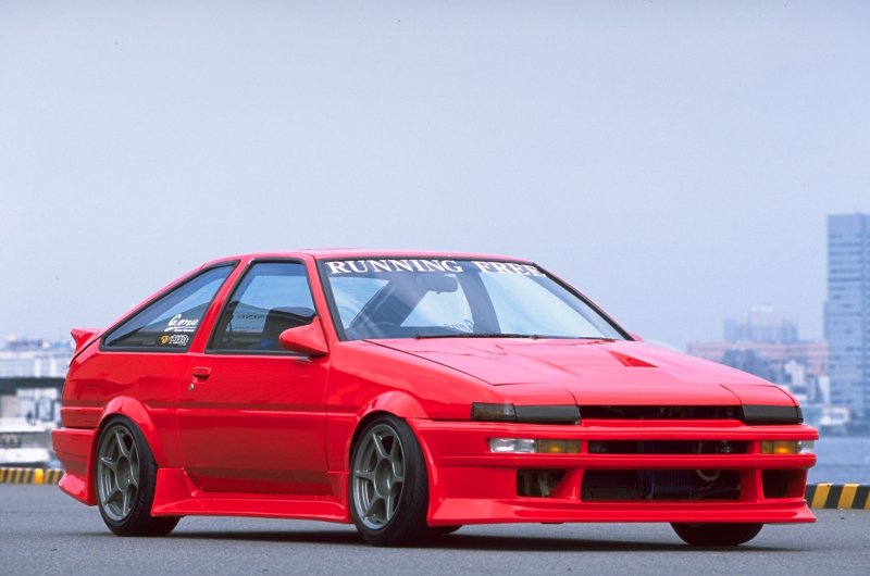 画像2: 【VERTEX】AE86 TRUENO（ハチロク トレノ）3P kit（3点キット）