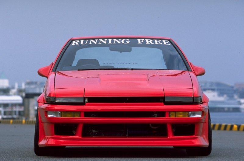 画像1: 【VERTEX】AE86 TRUENO（ハチロク トレノ）Front Bumper（フロントバンパースポイラー）　 (1)