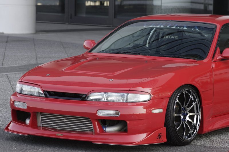 画像1: 【VERTEX】S14 SILVIA  Zenki（１４シルビア前期）Bonnet Spoiler（ボンネットスポイラー） (1)
