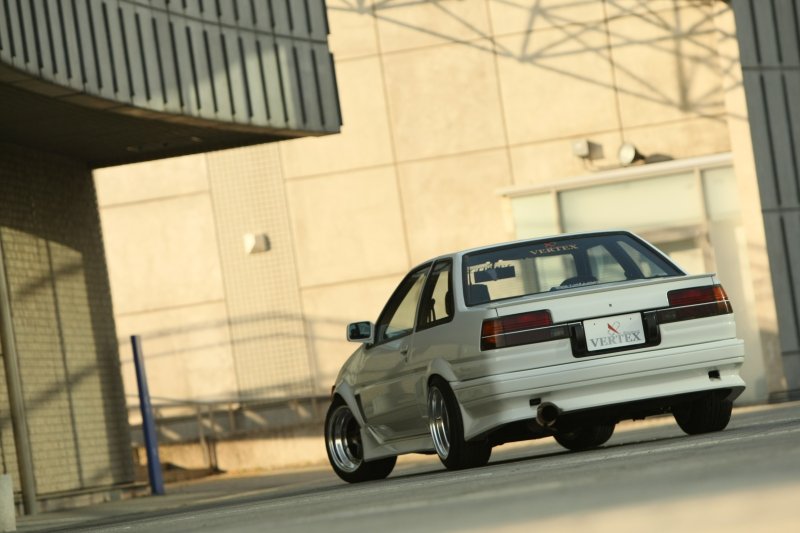 画像1: 【VERTEX】AE86 LEVIN (ハチロク レビン) Rear Bumper(リヤバンパースポイラー)