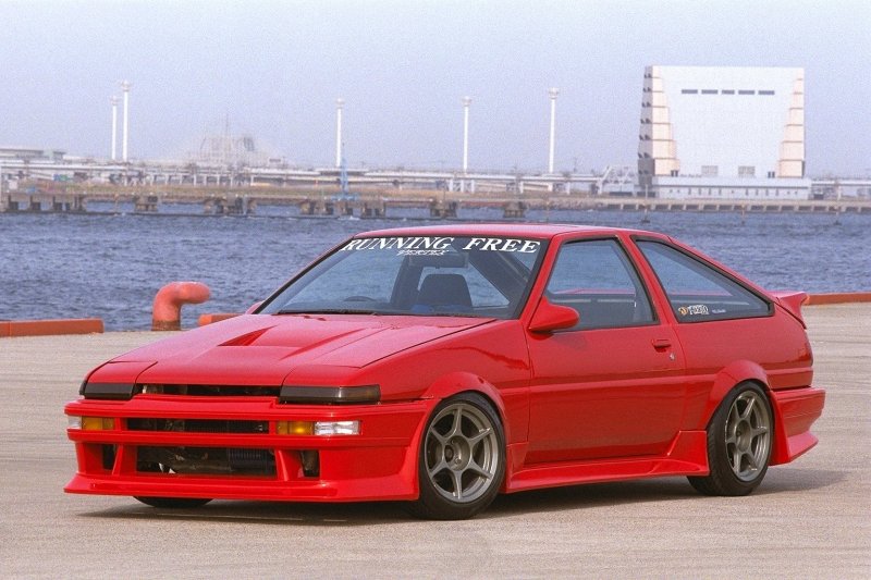 画像9: 【VERTEX】AE86 TRUENO（ハチロク トレノ）Front Bumper（フロントバンパースポイラー）　 (9)