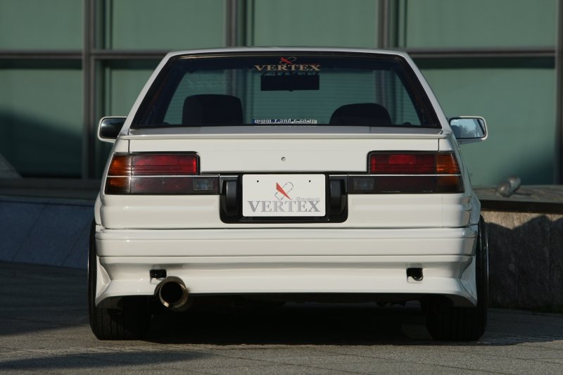 画像2: 【VERTEX】AE86 LEVIN (ハチロク レビン) Rear Bumper（リヤバンパースポイラー） (2)