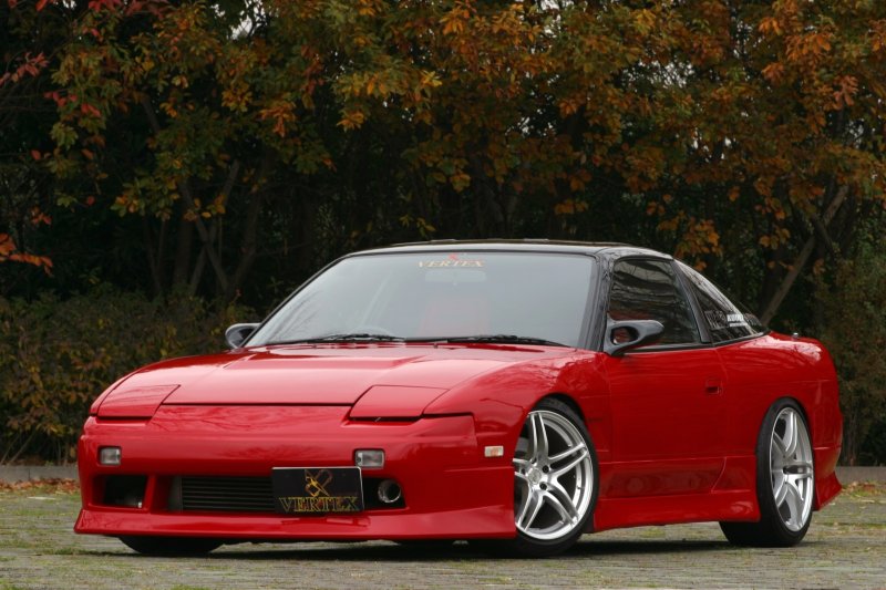 画像1: 【VERTEX】RPS13/RS13 180SX(ワンエイティ)Front Bumper(フロントバンパースポイラー)