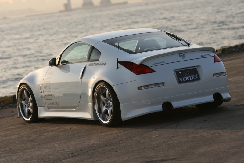 画像10: 【VERTEX】Z33 FAIRLADY Z Half Ver（Ｚ３３ フェアレディＺ　ハーフタイプ）Rear Half（リヤハーフスポイラー） (10)