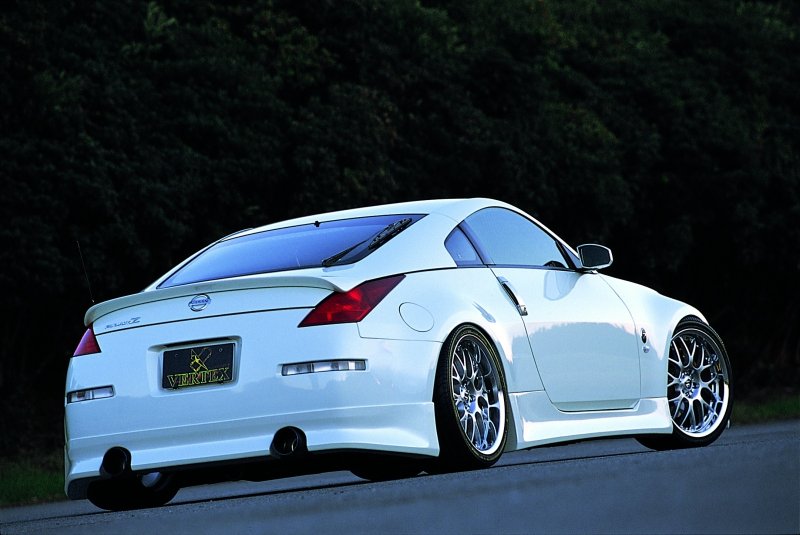 画像2: 【VERTEX】Z33 FAIRLADY Z Half Ver（Ｚ３３ フェアレディＺ　ハーフタイプ）Rear Half（リヤハーフスポイラー） (2)