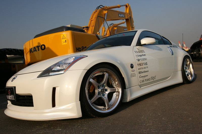 画像12: 【VERTEX】Z33 FAIRLADY Z Half Ver（Ｚ３３ フェアレディＺ　ハーフタイプ）Front Half（フロントハーフスポイラー） (12)