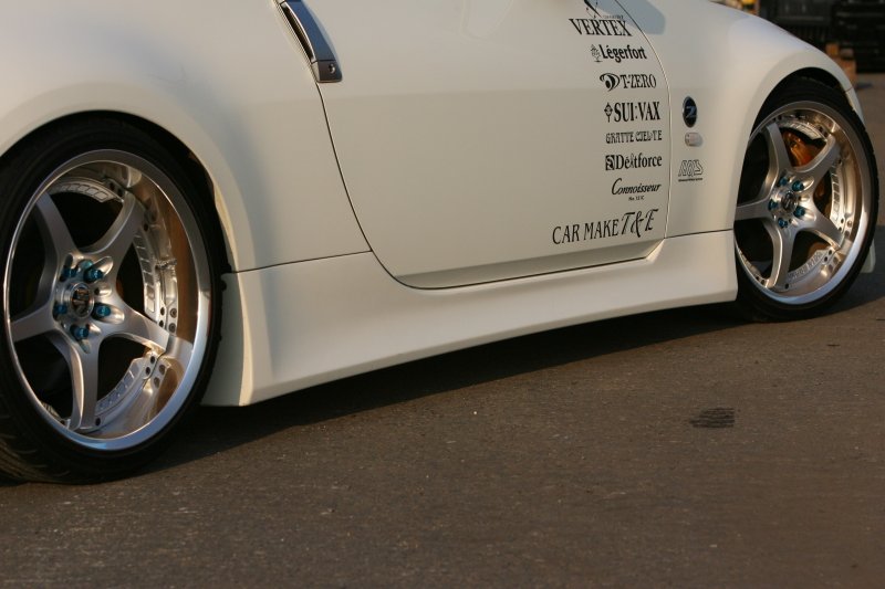 画像1: 【VERTEX】Z33 FAIRLADY Z Half Ver（Ｚ３３フェアレディＺ　ハーフタイプ）Side Step（サイドステップ） (1)
