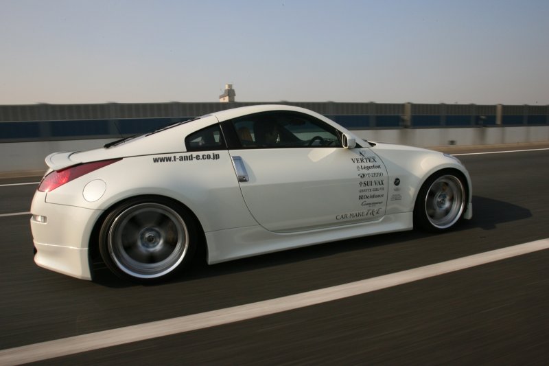 画像14: 【VERTEX】Z33 FAIRLADY Z Half Ver（Ｚ３３フェアレディＺ　ハーフタイプ）Side Step（サイドステップ） (14)